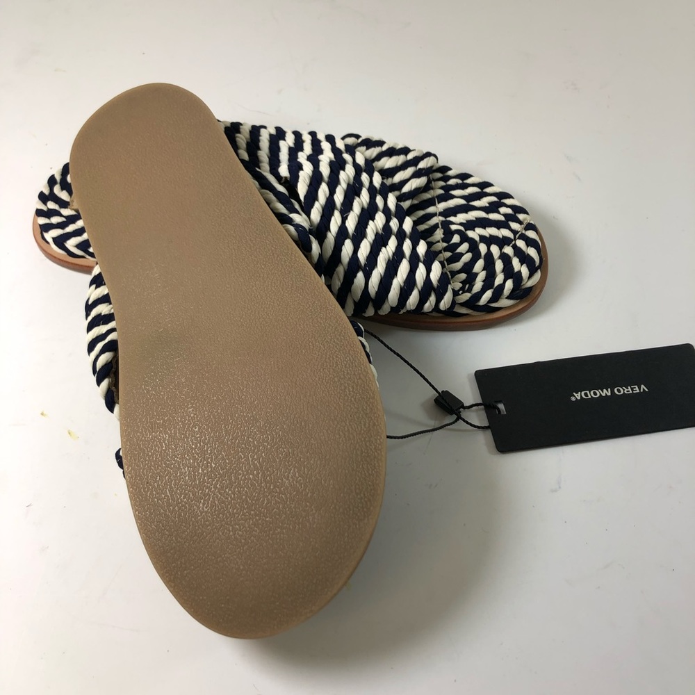 Women Vera Moda NWT rope slides sz 7 - Picture 3 of 5